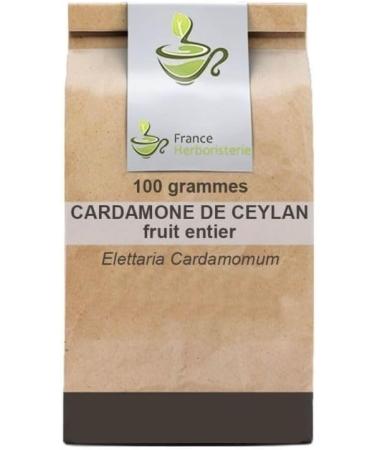 Herbal tea Ceylon Cardamom 100 GRS fruit WHOLE Elettaria cardamomum - Buy Online on GoSupps.com