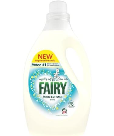 Fairy Original Fabric Softener 83washes 2.905L Fabric Conditioner Huggably Soft for Sensitive Skin 3Pk + Our Gift for You: Organza Bag Size: 9x7x0.1cm - Buy Online on GoSupps.com