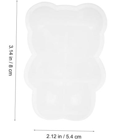 STOBOK 3 Pcs Silicone Mold Gummy Bear Molds Silicone DIY Mold Epoxy Crystals Decor Crystal Decor Silicone Gummy Molds Jewelry Pendant Casting Molds Resin Moulds Crafts Silica Gel Big Nose As Shownx3pcs 8X5.4CMx3pcs - Buy Online on GoSupps.com