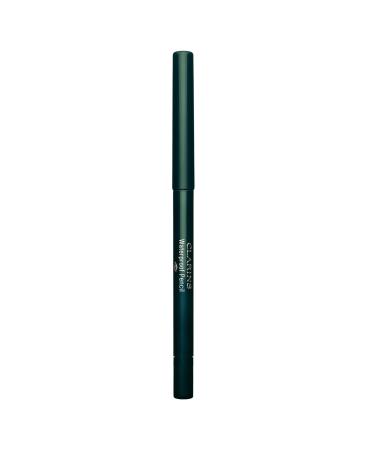 Clarins Waterproof Eye Pencil | Award-Winning | Highly Pigmented and Long-Wearing | Includes Retractable Tip  Built-In Sharpener and Smudger For Smoky Eye Looks | 0.01 Ounces 05 - Forest