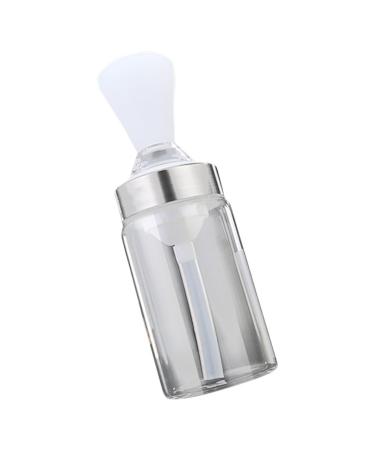Zerodeko 1pc Oil Brush Bottle Glass Home Oil Bottle Barbecue Brush Kitchen Glass Oil Bottle Barbecue Oil Bottl Seasoning Oil Containers Cooking Oil Container Bbq Decanter White Plastic Seal 18X5X4CM White