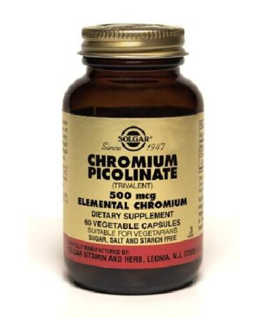 Chormium Picolinate 500mcg 60 Vcaps 3-Pack