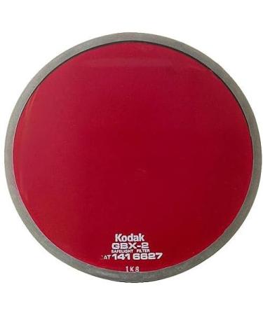 KODAK Safelight Filter #GBX-2 5.5 Round Size - High-Quality Safelight Filter for Darkroom Use - Buy Online on GoSupps.com