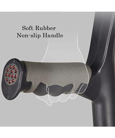 Folding Forearm Crutch for Adults(1 Pair Open Cuff) Aluminum Crutches for Walking-Adjustable Height Crutches for Travel Comfortable Grip (Black/Silver) Prosperous - Buy Online on GoSupps.com
