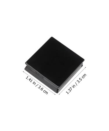 FRCOLOR 3 Sets Empty Eye Shadow Box - Refillable Blusher Powder Trays & DIY Lipstick Cases - Magnetic Red Palette for Cosmetics - 3.6x3.5cm - Buy Online on GoSupps.com