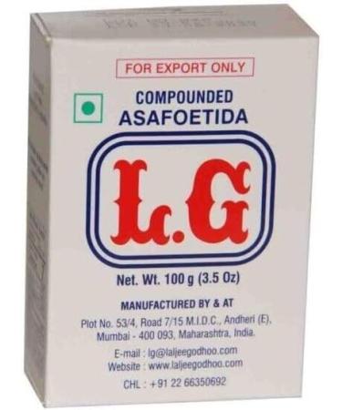 L.G COMPOUNDED ASAFOETIDA CUBE 100G (PACK OF 2) - Buy Online on GoSupps.com