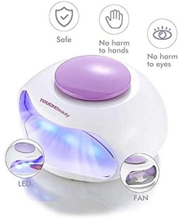 TOUCHBeauty Portable Nail Dryer - Mini UV LED Lamp for Kids & Teens | TB-0889 - Buy Online on GoSupps.com
