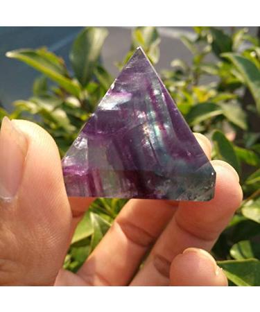 Natural Crystal Rough Small Fluorite Pyramid The Genius Crystal