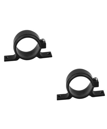 KALLORY 2pcs Car Mount Car Stand Fuel Pump Cradle Holder Support for Oil Pump Bracket Refit Fixture Blackx2pcs 16.5X14X3CMx2pcs