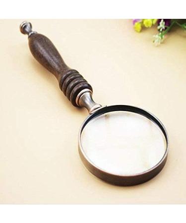 Ebony Handle Magnifier 20 Times Reading Magnifier Made in China - Buy Online on GoSupps.com