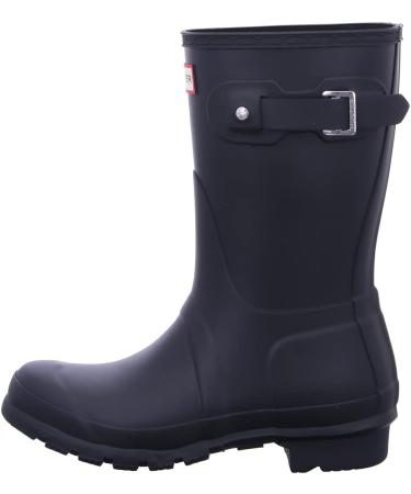 Hunter Women's Original Short Rain Boot 8 Black - Waterproof Boots for Women - Buy Online on GoSupps.com