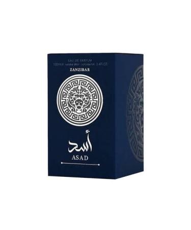 Asad Zanzibar Long Lasting Eau De Parfum For Men and Women Unisex 100ML (3.4 floz) - Buy Online on GoSupps.com