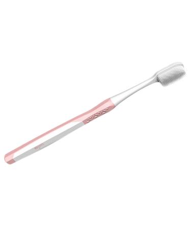 Ultechnovo 1stk Division toothbrush soft bristle toothbrush pregnancy toothbrush maternity toothbrush clean oral care tool detergent child pebbles white