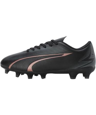 PUMA Unisex Kids Ultra Play FG/AG Jr Soccer Shoe 38.5 EU - Black Copper Rose | Best International Shipping - Buy Online on GoSupps.com