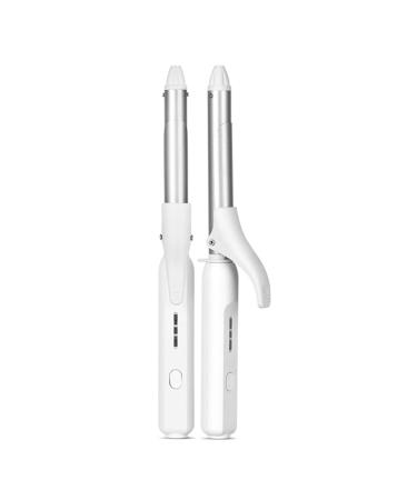 ICHU Curling Iron with Adjustable Hair Curling Iron Fast Heating Hair Iron K Skin KD580 19mm Curling Wand Portable Hair Curler Ceramic Curling Iron Adjustable PTC Heating Auto Shut-Off After 30