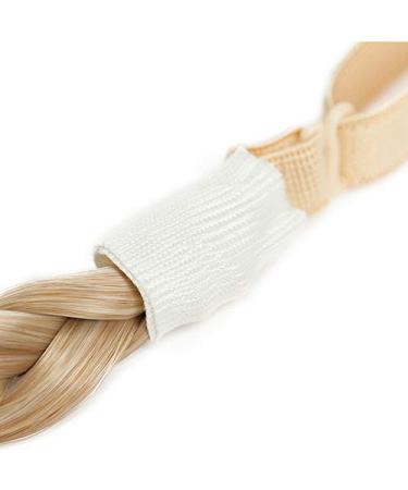 Fashionable Real Hair Extensions | Braided Headband & Art Hair | Perfect Christmas Gift - Honey Blonde Mix - Buy Online on GoSupps.com
