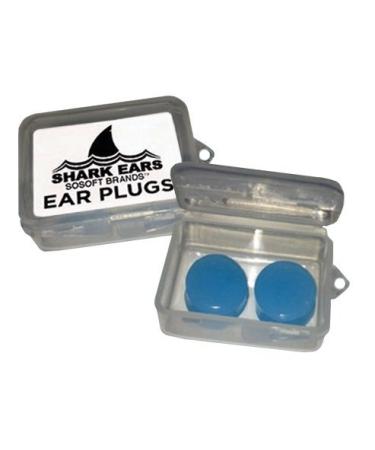 Shark Ears by Sosoft BrandsTM - Ear Plugs 2 Pair Medical Grade Silicone Ear Plugs Physician Developed The Best EarPlugs for Swimming and Bathing