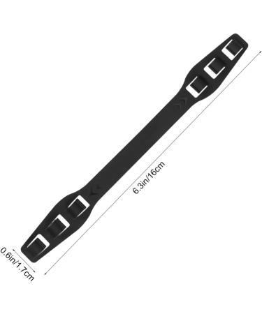 Healeved 12 STK Mask Accessories - Non-Wired Hook Ear Comfort & Face Cover Clamps for Adults & Kids - Secure & Stylish Ear Rope - 16x1.7cm - Ideal for Face Masks - Buy Online on GoSupps.com