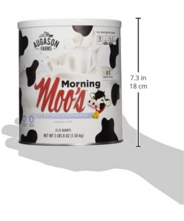 Augason Farms Morning Moo's Low Fat Milk Alternative 56 oz - Long-Term Food Storage Solution - Buy Online on GoSupps.com