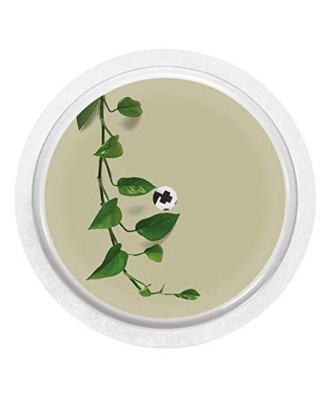 Sticker for FreeStyle Libre 2 Sensor 2x Green Leaves myDili