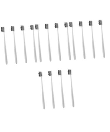 Minkissy 16 pcs soft toothbrush toothbrush reusable toothbrush travel toothbrush large aesthetic toothbrush household toothbrush light small toothbrush travel pp