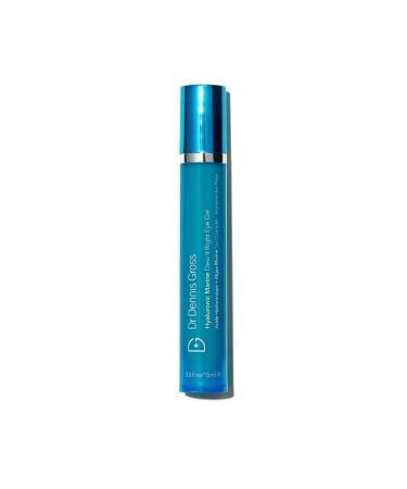 Dr. Dennis Gross Hyaluronic Marine  Dew It Right  Eye Gel: for Puffiness  Dark Circles  Dry  and Dehydrated Fine Lines  0.5 fl oz