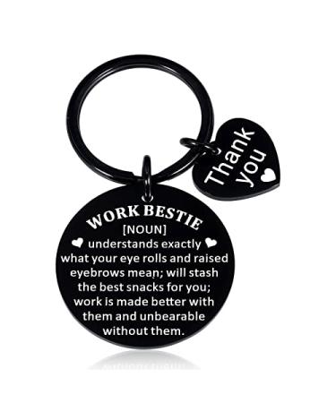 Coworker Employee Appreciation Gifts for Women Work Bestie Friends Female Colleague Coworker Leaving Birthday Thank You Goodbye Gifts for Boss Lady Leader Manager Retirement Going Away Gifts Keychain