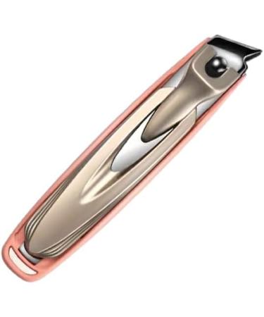 Allayu Anti-Splashing Nail Cutter Creative For Mess-Free Nail Cutting Experience Durable Stainless Steel Colorful Nail Clippers pink Oblique mouthpiece Oblique mouthpiece Pink - Buy Online on GoSupps.com