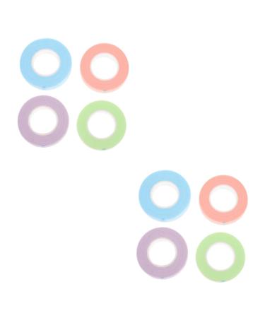 minkissy 8 Rolls Eyelash Eyelid Tape Lash Supplies Lash Extension Supplies Eyelash Fabric Tape Eyelash Lifting Tapes Green Tape Lifter Strips Lash Tape Non-woven Fabric Eye Patch Breathable