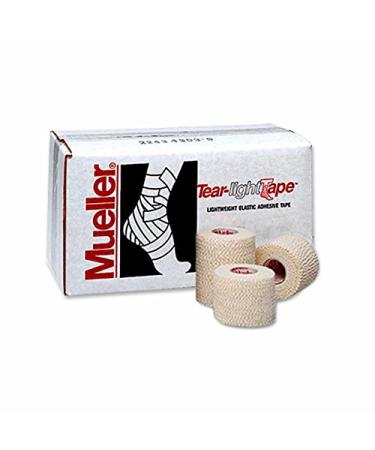 Mueller Tear Light Tape White 7.5 yd 2 x24 Rolls