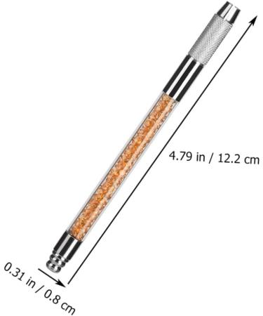 WOONEKY WOONEKY 1Pc Crystal Embroidery Pen Eyebrow Pencils Brown Makeup Tattoo Pen Tattoos Supplies Microblading Needles Plastic Korean Eyebrow Pencil - Buy Online on GoSupps.com