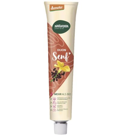 Naturata Naturata Dijon organic in a tube (6 x 100 ml)