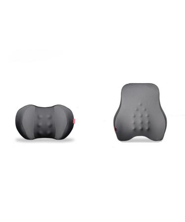 Lanmou Massage pillow with heat function Shiatsu massage device back massage device Neck massage device AutoSitz neck pillow and lumbar pillows Electrical massage pillows for at home office auto