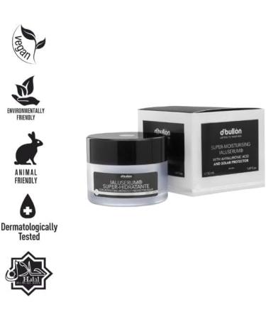 D'Bull n Profesional Very moisturizing cream laluserum with hyaluronic acid and sun protection - 50 ml - Buy Online on GoSupps.com