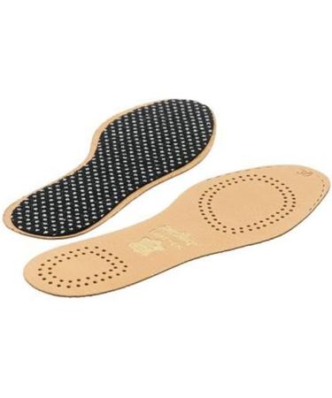 pedag Handmade Leather Insole for Kids | Sweat-Wicking Carbon Layer | Tan | Fits US Kids 12-13.5 M/EU 30-31 - Buy Online on GoSupps.com