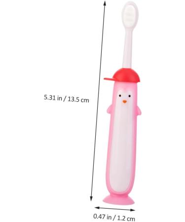 Doitool 2-Pack Cartoon Toothbrush Massage Cleaning Brush & Bite Toys for Baby Oral Care - Ideal for Kids Travel - Buy Online on GoSupps.com