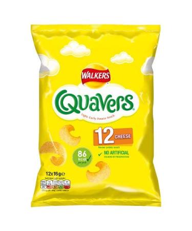 Walkers Walkers Quavers Cheese Pack of 14 x 240g
