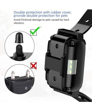 YIXIA Dog Training Collar with 2600Ft Remote Electronic Dog Collar with Beep Vibration Strong vibration Light and Keypad Lock Mode Waterproof Electric Dog Collar Set for Small Medium Large Dogs - Buy Online on GoSupps.com