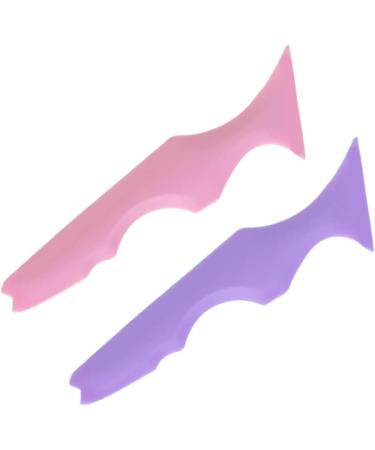 Healeved 4 Pcs Silicone Beauty Ruler Winged Eyeliner Stamp Eyeliner Micro Eyelash Mascara Lash Guard Comb 15X4.15CMx2pcs Assorted Colorx2pcs - Buy Online on GoSupps.com