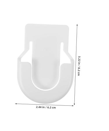 White Small Hanging Buckle Supply Replacement Holder for Doctors & Nurses | International Shipping Available - Buy Online on GoSupps.com