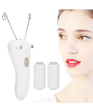 Buy Electric Cotton Thread Epilierer - USB Facial Hair Remover for Women | Golden Physical Hair Removal Solution - Buy Online on GoSupps.com