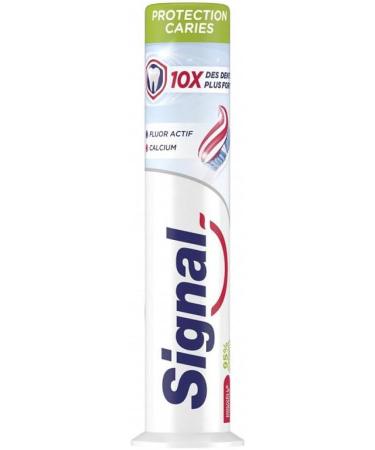 SIGNAL - Signal Dentifrice Protection Caries Doseur 100Ml - Lot De 4 - Buy Online on GoSupps.com