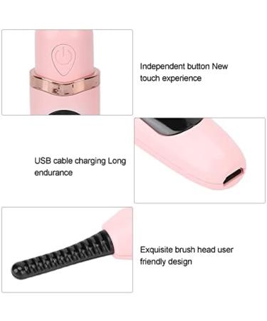 Heated Eyelash Curler Handheld Electric Eyelash Curler with LCD Display 3 Temperature Gears USB Rechargeable Lash Curler for Women and Girls Long Lasting Naturally Eyelashes(#1) - Buy Online on GoSupps.com