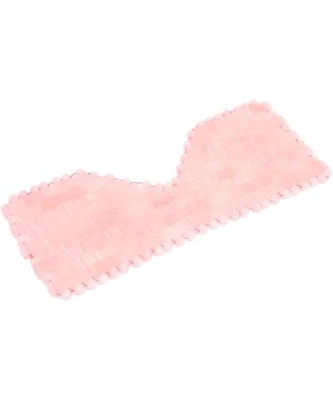 Verdant Touch Cold Therapy Eye Mask - Jade & Rose Quartz Eye Treatment for Relaxation & Revitalization | International Shipping Available - Buy Online on GoSupps.com