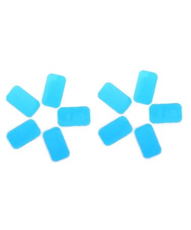Partykindom Fitness gel pads 60 STK Muscle-Toner-Gel pads Gelpad's belly belt gel pads Trainer-gel pads Bauch-gel pads with pillow stimulator Kummerbund Fitness ABS-stimulator gel pads