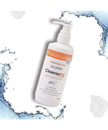 N.OU RRI R Gentle Skin Cleanser | 200 ML | All Skin Types | Allantoin & Colloidal Oatmeal | Soap-Free Face Wash for Sensitive Skin - Buy Online on GoSupps.com