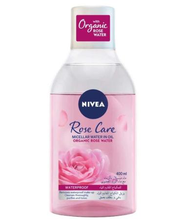 NIVEA Micellar Cleansing Water Skin Breathe Rose MicellAIR 400ml