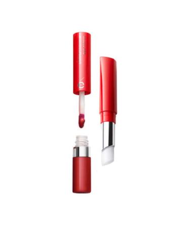 Esika Colorfix Duo Tattoo 24H Plus Lipstick  Moisturizing Balm  Long Lasting High Color Load  Color: Rojo Passion