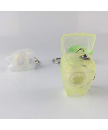 Buy Healifty 4-Piece Portable Dental Floss Keychain | Dentist Gifts | Flower Design for Easy Tooth Cleaning - Buy Online on GoSupps.com