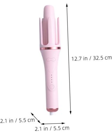 SOESFOUFU Fully Automatic Hair Curling Iron Hair Curler Curling Wand Nylon Pink - Buy Online on GoSupps.com